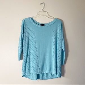 Metaphor Women’s Light Blue Sweater